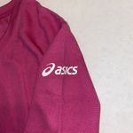 ASICS Womens Medium Pink Ready Set V-Neck Long Sleeve Tee NWT WR1233-17 Photo 5