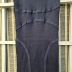 Active USA Knit Bodycon Black Dress S Photo 4
