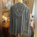 SO  Blue Knit Hoodie Photo 1