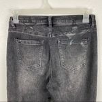 BLANK NYC  The Madison Black Wash Star Print Distressed High Waist Crop Jeans 29 Photo 5