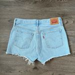 Levi's 501® Original Fit High Rise Women's Shorts Size 30 Ojai Frost Light Wash Photo 4