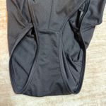 Wild Fable  Womens Small Black Silver Stud Bedazzled Plunging One Piece Swim Suit Photo 6