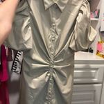 leather dress Tan Photo 4