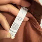 Amazon Women's Brown Ribbed Cropped Tank Top Size 6 Photo 2