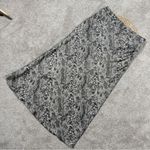 Free People Normani Bias Cut Snake Skin Printed Satin Midi Skirt Gray Combo 10 Photo 1