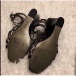 Vince Camuto Brianne pewter metallic strappy gladiator wedge sanda… Photo 7