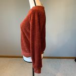 Moral Fiber  Fuzzy Soft Rust Color Top New Size M Photo 1