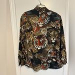 Vintage Milano Tiger, Lion & Leopard Shirt Size Large Photo 1