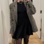 Reformation Mayve Black Mini Dress L Photo 0