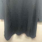 LOGO By Lori Goldstein LOGO Lori Goldstein Long Sleeve Black Hooded Tunic Womens Size PetiteXS Pockets Photo 7