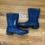 UGG  Sienna Matte Blue Rain Boots Women’s 7 – Waterproof Stylish Weather Core Photo 1
