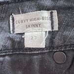 Madewell Curvy High Rise Skinny Jean 27 Women’s Black Sea H6389 Photo 4