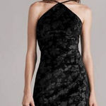 Rag and Bone NWT Fara Midi Floral Black Velvet Dress size 2 Photo 0