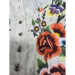 Sundance VTG 1990s–2000s  White Embroidered Modal Peasant Blouse M Photo 7