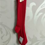 Free People Super Scrunch Socks Red NWT Photo 3