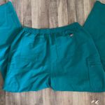 FIGS  Yola™ High Waisted Scrub Pants  Pacific Blue Photo 5