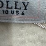 Oh Polly  Azzurra Bodycon Cutout Mini Dress Ivory Spaghetti Strap Size US 6 Photo 5