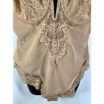 Popilush Bodysuit Underwire Thong Shapewear Size XXL NWT Tan Photo 4