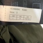 Ba&sh Brigitte Collared Jumpsuit In Green Cropped Cotton Utility Womens Size L Photo 7