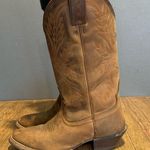 Justin Boots Women’s  western cowboy  size 6.5B riding boots brown leather Photo 1