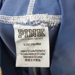 PINK - Victoria's Secret Blue Tie-Dye Yoga Pants PINK Victoria’s Secret large lounge pants high waisted Photo 4