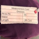 Valerie Bertinelli Y2K Baby Doll Dress Size 6 Purple Berry Ruffle Fairy Whimsigoth Stretchy Knit Photo 12