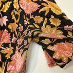 Soft Surroundings  Marissa Tassel Tiered Floral Maxi Dress Size 6 Photo 9