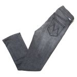 NWT Mother The Rascal Flood in Magic 8 Ball Stretch Straight Jeans 27 Gray Photo 10