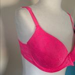 No Boundaries  Hot Pink Lace Bra Photo 1