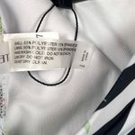 Tempt Me High Waist Swimsuit Bottom Women's XL Tropical Floral Print Chevron Black Photo 2