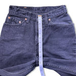 Vintage Levi’s 512 Women’s Slim Taper Jeans Black Charcoal USA Made High Rise Gray Size 27 Photo 9