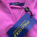 Ralph Lauren Polo Golf Womens Cashmere Ruffle Sleeve Sweater Resort Rose Sz Med Photo 8