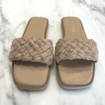 Dream Paris Dream Pairs NEW Square Open Toe Woven Slide Sandals Photo 8
