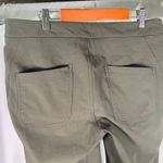 Athleta  Wander Stash Skinny Pants Olive Green Zip Pockets‎ Size 10 Nylon Spandex Photo 5