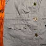 Christopher & Banks  Steel Blue Vest Photo 3