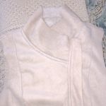 Skies Are Blue  size medium ivory faux suede vest Photo 8