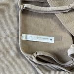 Anwnd Womens Ribbed Jumpsuit Size S/M Brown Sleeveless Stretch One Piece Loungew Photo 3