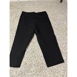 Women's Black Dress Pants Size 6 Stretch Fit Pull On Casual Photo 1