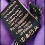 Grass Collection Grass Jeans Collection Purple Ruched Halter Dress Photo 5