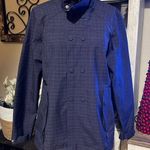 REI E1 Elements Rain Jacket Women's L purple Full Zip Size L Photo 0