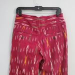 Lila Red Lightweight Tribal Print Pants S Photo 3
