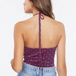 Forever 21 Geo Floral Halter Bodysuit Photo 1