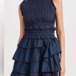 Shopbop Sea New York Navy Ruffle Dress Photo 0