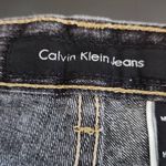  Black Flare Jeans Size 8 Calvin Klein Boot Cut Black Denim Photo 8