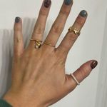 None Bohemian Gold Ring Set 💛 Lot 7 Photo 1