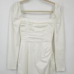 Reformation Isaac Dress 2 White Bridal Wedding Midi Dress Photo 8