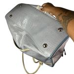 Guess Vintage Pastel Sateen-feel Y2K Coquette Glam Croc Embossed Patent Satchel Photo 5