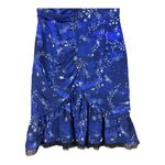 Three Floor Afterglow blue cocktail dress WOMENS SIZE 4 stars constellations Photo 8