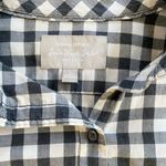 Banana Republic  Soft-wash Gingham Flannel Shirt Dark Charcoal L Photo 2