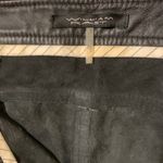 William Rast  black leather boot cut pants. EUC. Photo 7